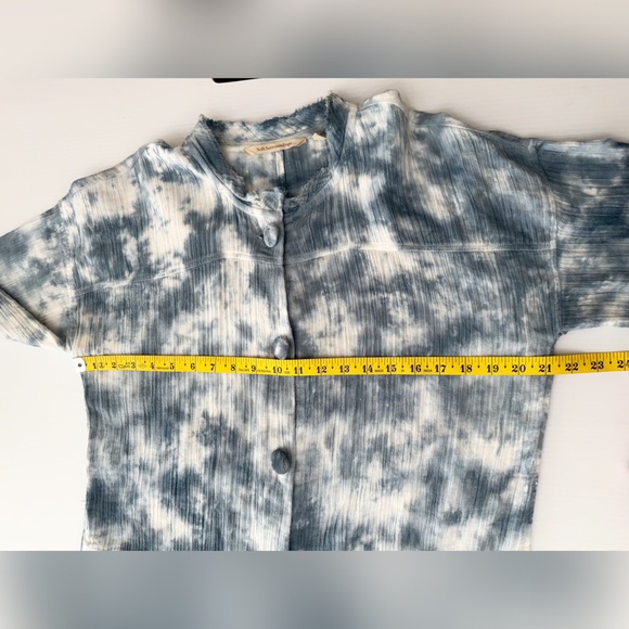Soft Surroundings Islander Jacket - Waterfall Tie Dye - M - Picture 14 of 15